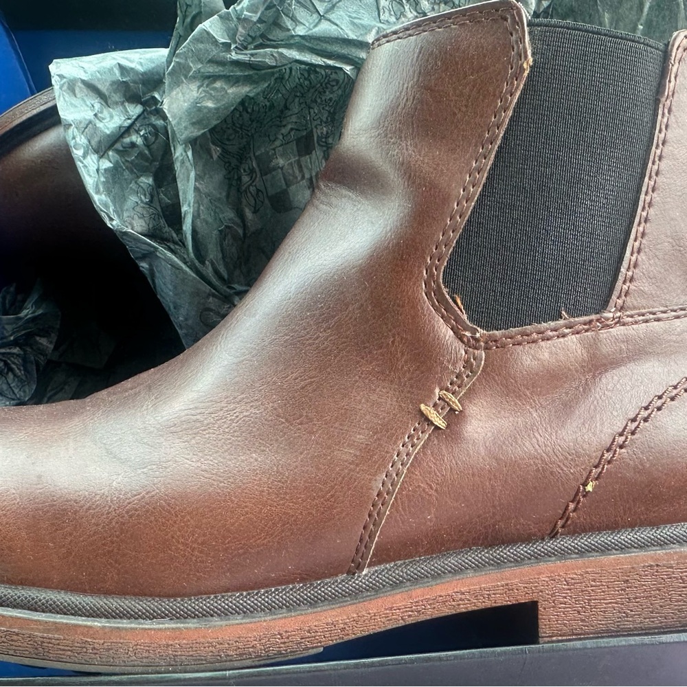 Vince Camuto Dark Brown Men's Leather Boots